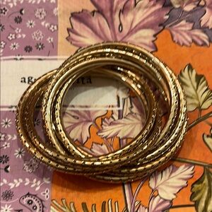 Jules Smith Gold Plated Bangles